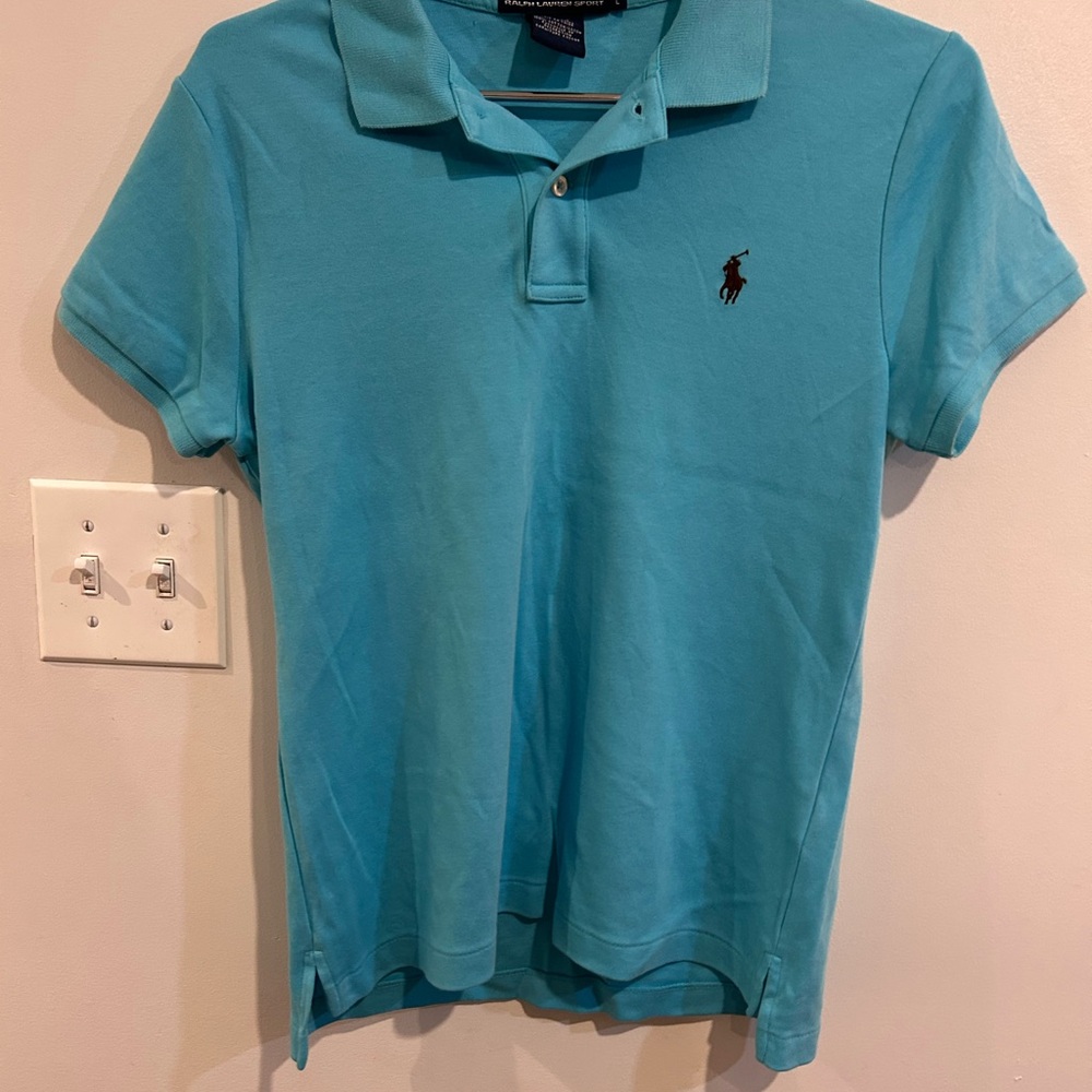 Ralph Lauren Sport Turquoise Polo